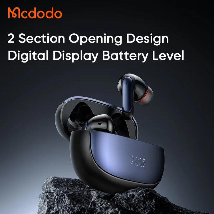 Mcdodo Multi Functional Noise Cancellation Earbuds with Display