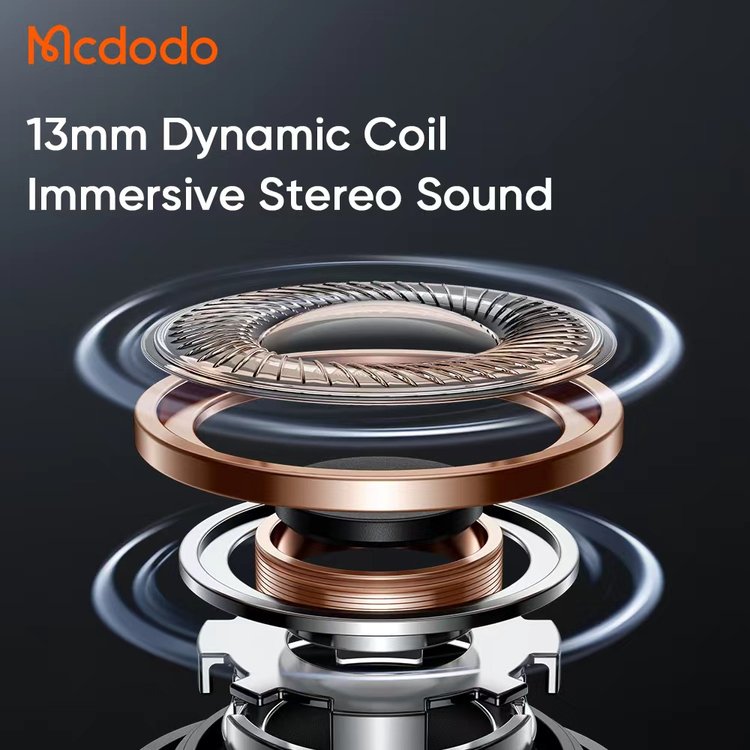 Mcdodo Multi Functional Noise Cancellation Earbuds with Display