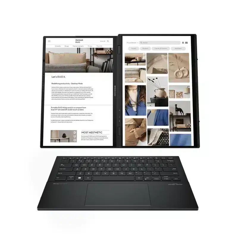 ASUS Zenbook Duo UX8406MA-PZ044W – ULTRA 7 – Intel® Arc™