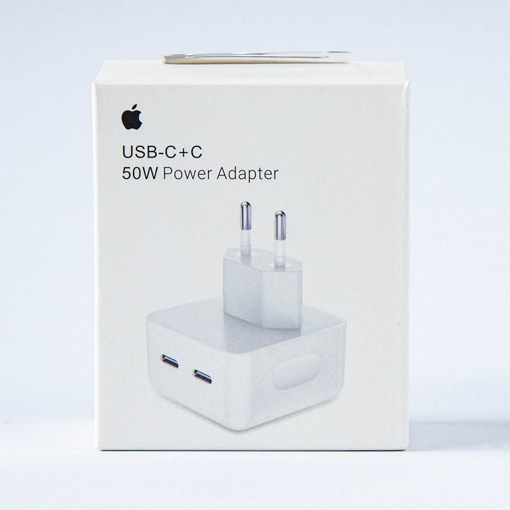 Apple 50W Dual USB-C Power Adapter