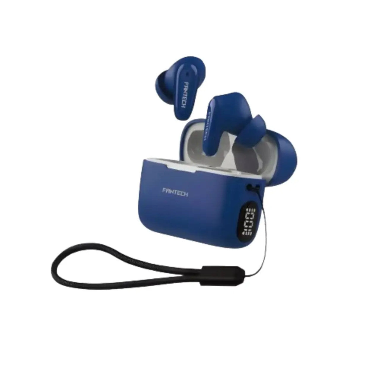 BLUE Fantech Wave 13 TWS Bluetooth Earbuds Digital Display