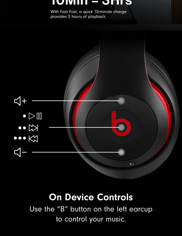 the Beats Studio3 Wireless Over-Ear Headphones