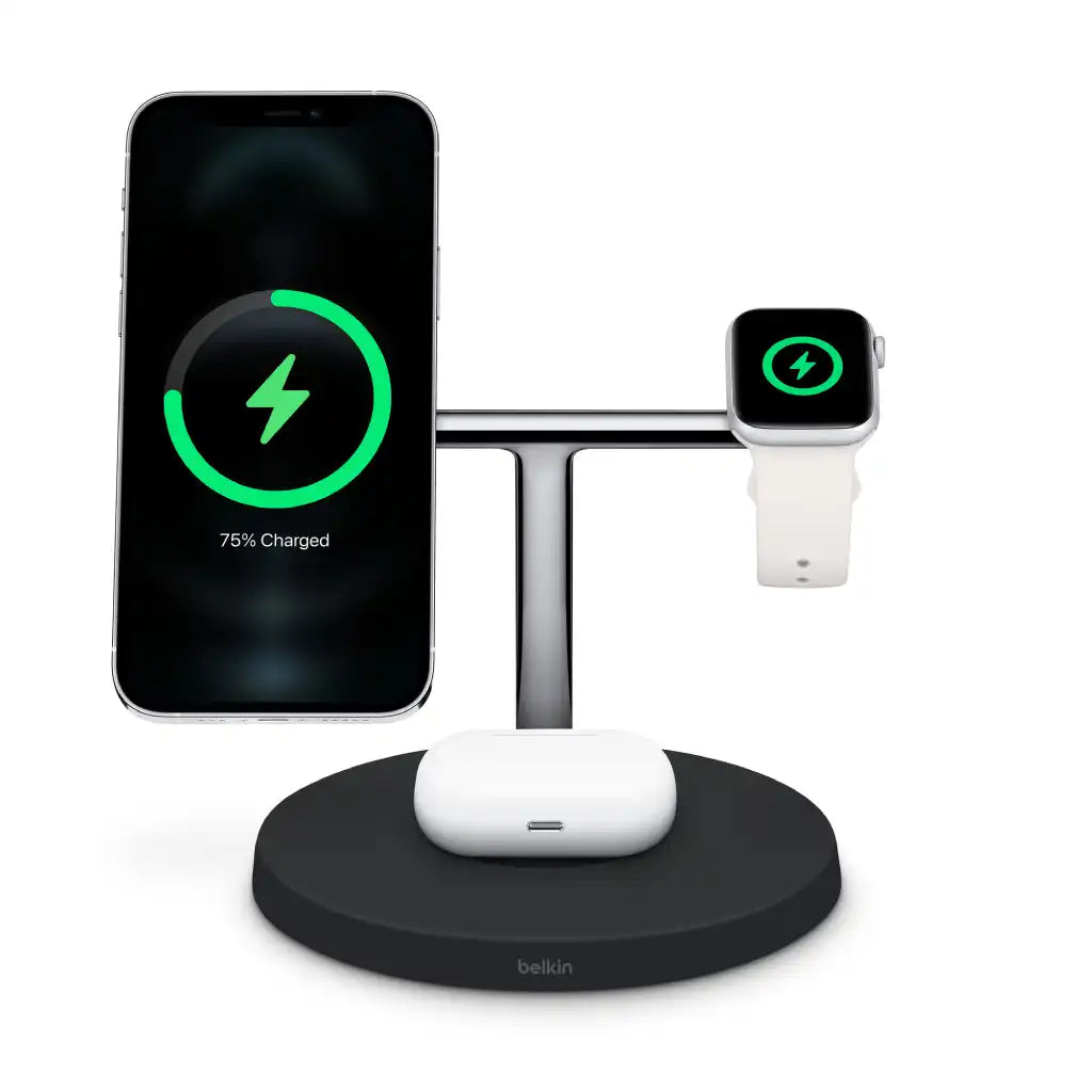 Coteci 3-in-1 Magsafe Wireless Charger with LED