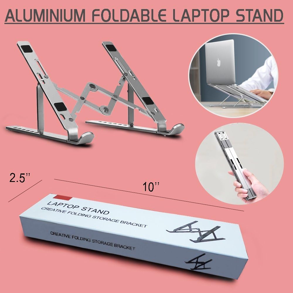 Foldable Creative Folding Storage Bracket Laptop Stand Aluminum