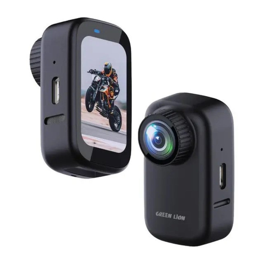 Green Lion Mini Action Camera - Black