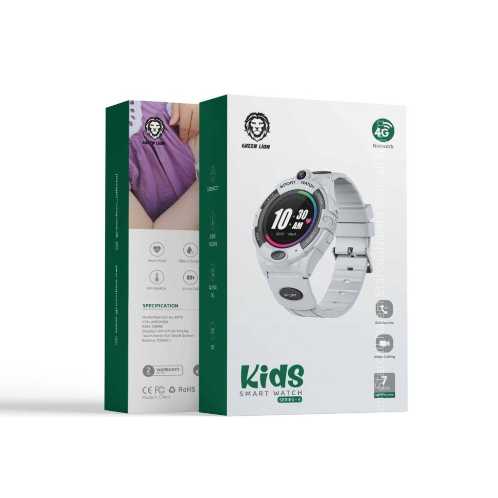 Green Lion 4G Kids Smartwatch Series 4