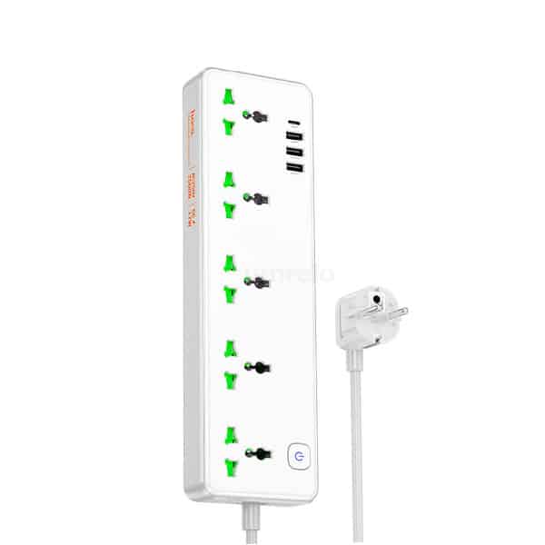 Hoco Power strip “AC13A Talento” 5 sockets EU