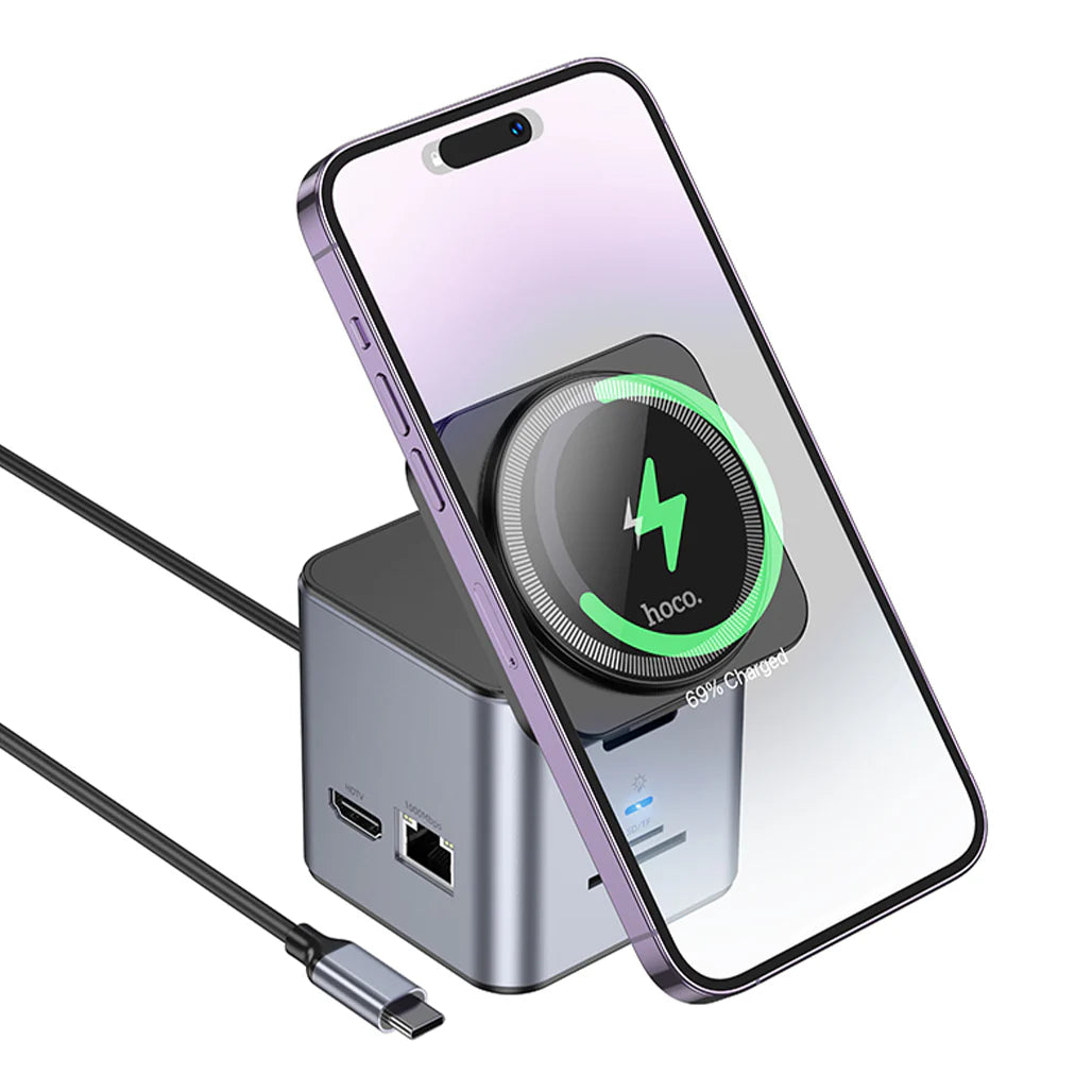 Hoco HB49 - 9in1 Wireless Fast Charging Station