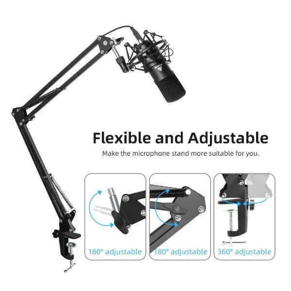 MAONO B01(BA20) Microphone Suspension Boom Scissor Arm Stand