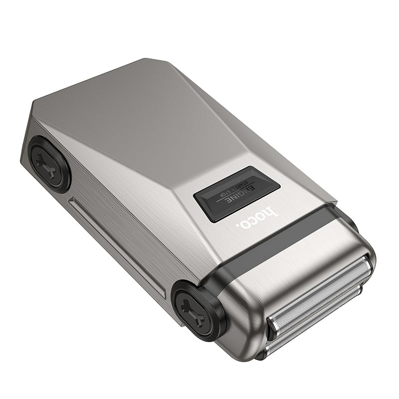 Hoco HP31 Zinc Alloy Double-Razor Shaver - Metal Gray | HP31