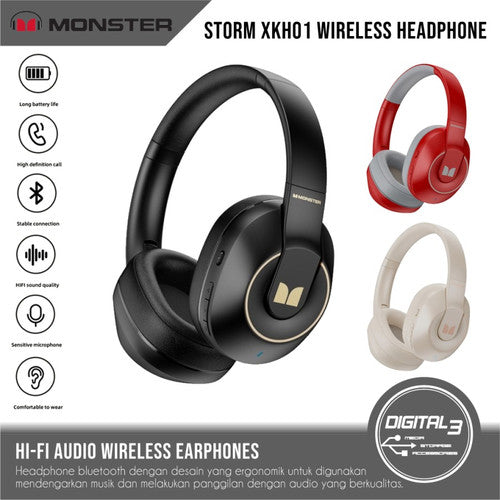 Monster Storm XKH01 Wireless Headphones