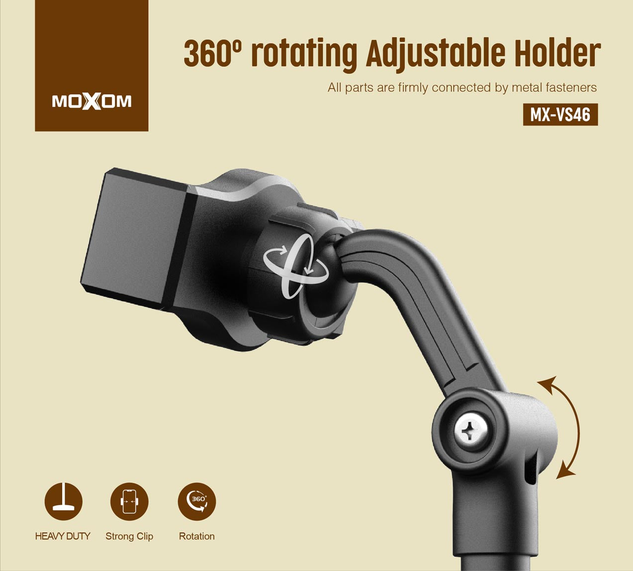 Moxom MX-VS46, Adjustable Phones Holder