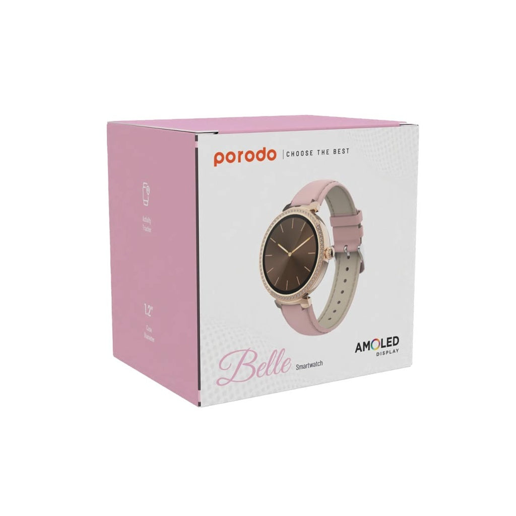 Porodo Belle Smart Watch AMOLED Display