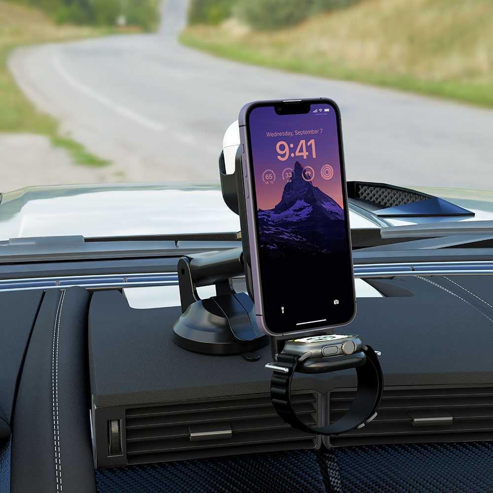 Porodo 3 in 1 MagSafe Car Mount