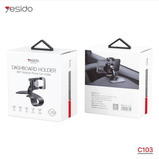 Yesido C103 360° Rotation Dashboard Car Holder