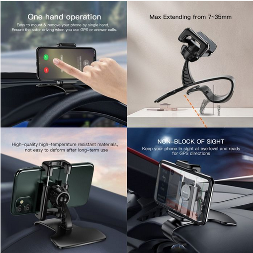 Yesido C103 360° Rotation Dashboard Car Holder