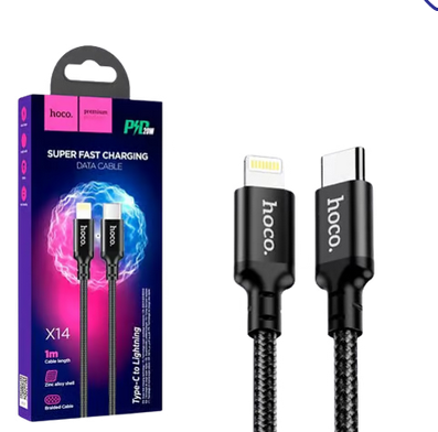 HOCO Type-C to Lightning Cable (X14 Times speed)