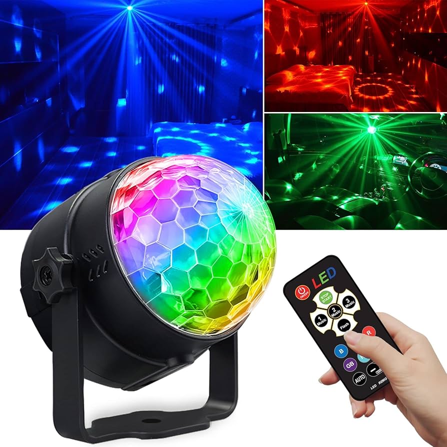 USB Sound Activated LED Disco Ball