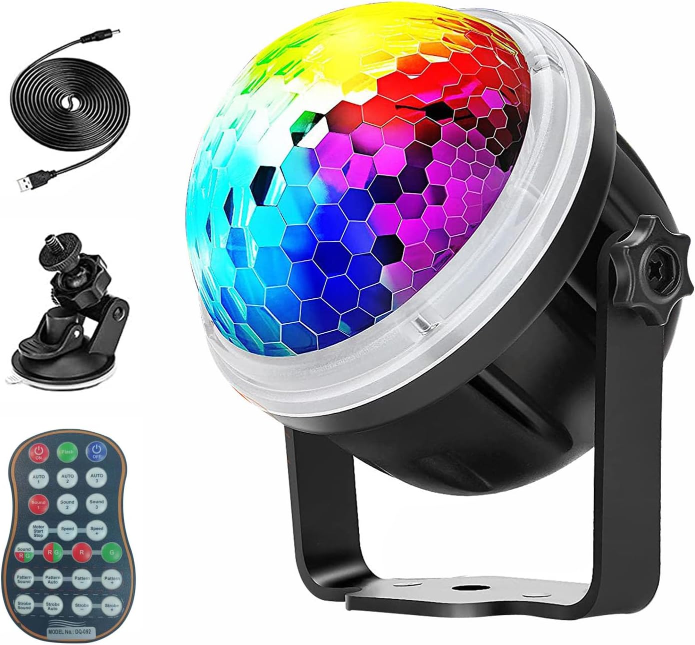 USB Sound Activated LED Disco Ball