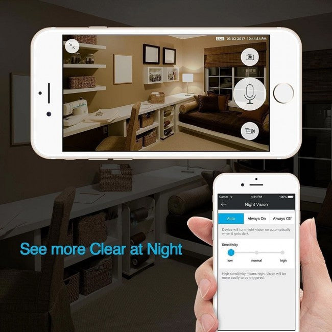 VR Cloud Camera HD Wireless WiFi IP Light Bulb Camera 360 Eye s