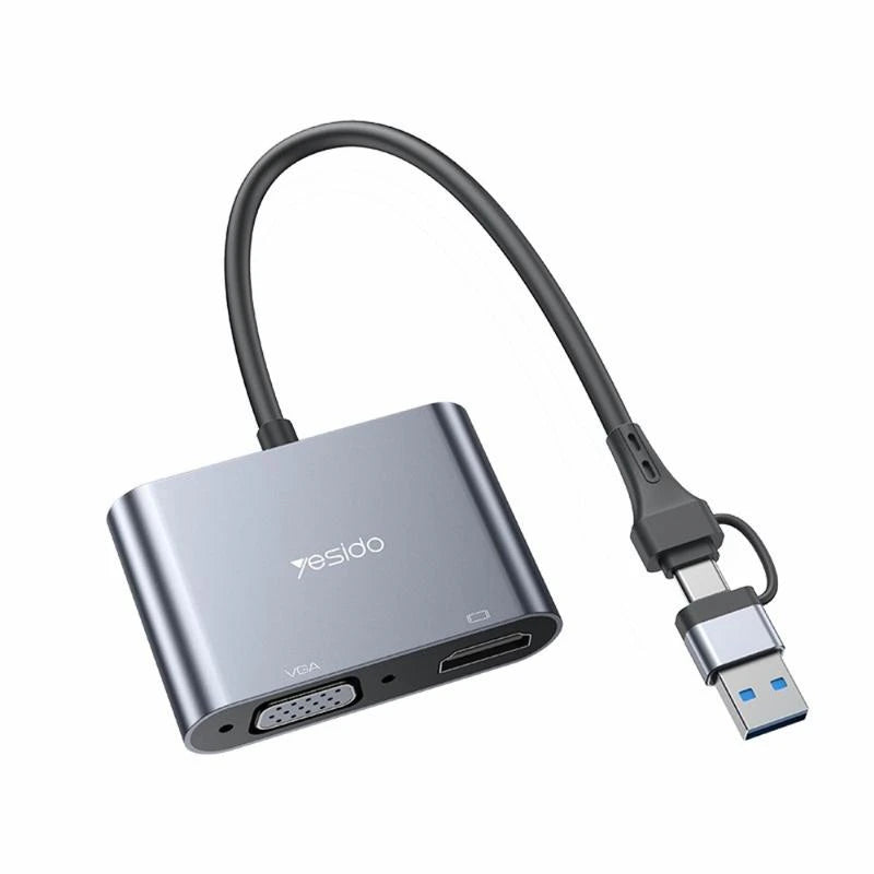 Yesido HM13 2m 8 Pin to HDMI 1080P HDTV Adapter Cable