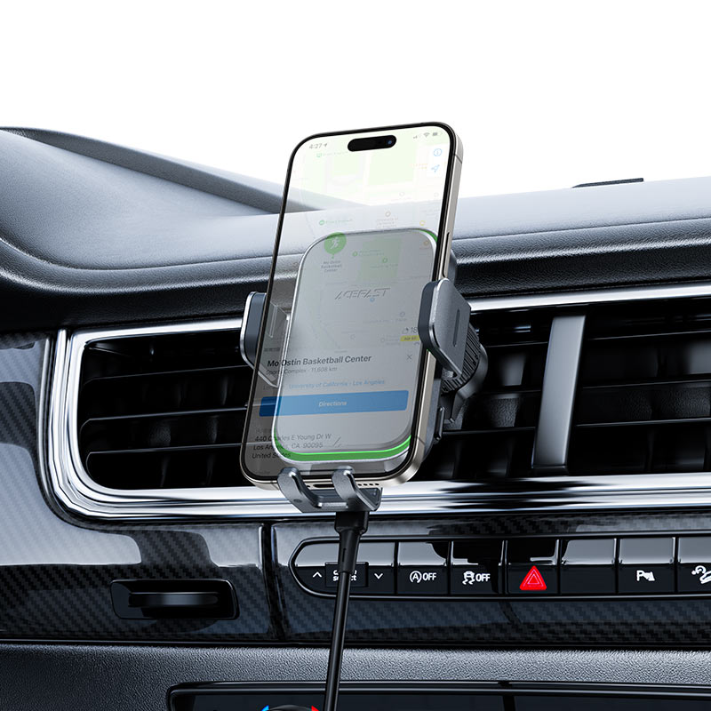 Acefast Fast Wireless Charger Car Mount Holder D17 15W