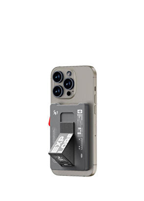 Wiwu MW-002 Pop-Up Button 6-Compartment Magsafe Stand Wallet card holder
