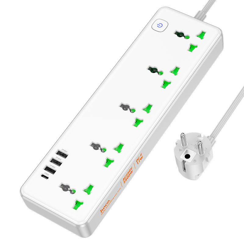 Hoco Power strip “AC13A Talento” 5 sockets EU