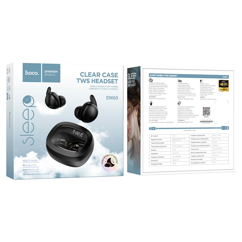 Hoco EW65 Shadow True Wireless Earbuds