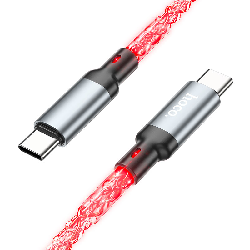 Hoco Cable Type-C to Type-C “U112 Shine” 60W fast charge