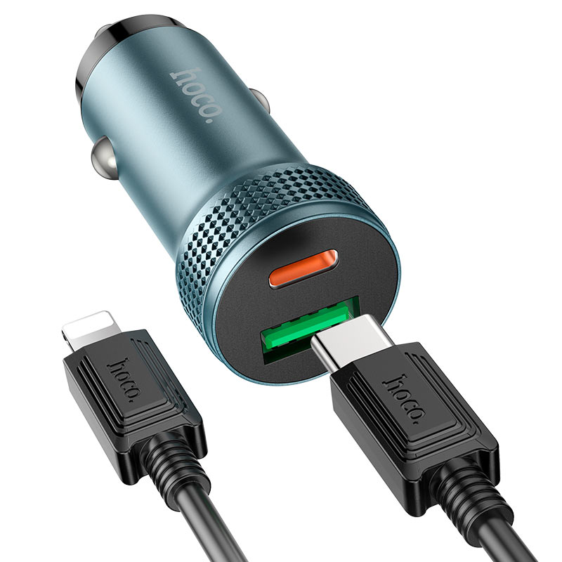 HOCO “Z49B Level”  Car charger 38W cable set