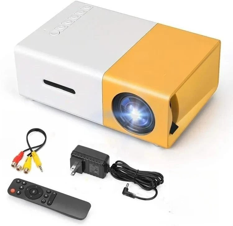 Projectors YG-300 LCD Mini Support 1080P Portable LED Projector Home Cinema