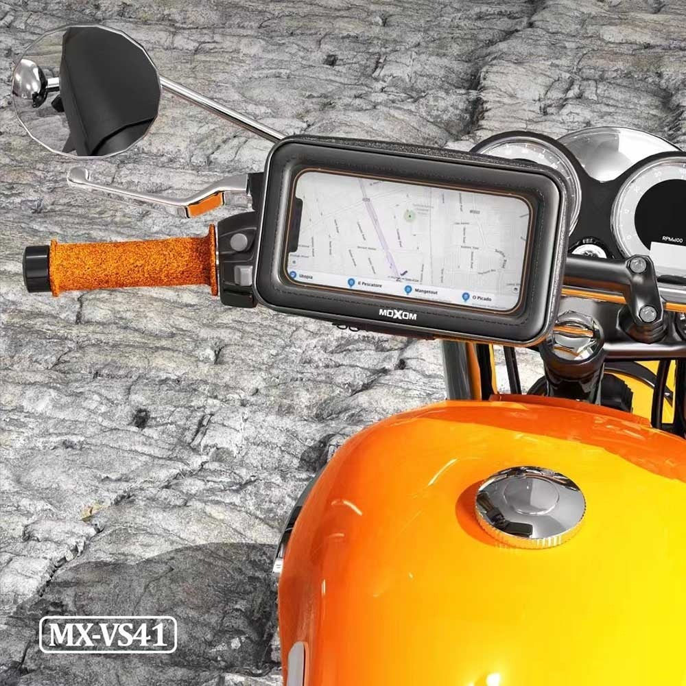 Moxom MX-VS41 Knight Motorcycle Phone Holder / Waterproof / Sensitive Touch Screen