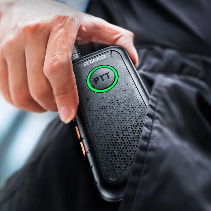 RTAKO, HANDHELD ULTRA THIN WALKIE TALKIE