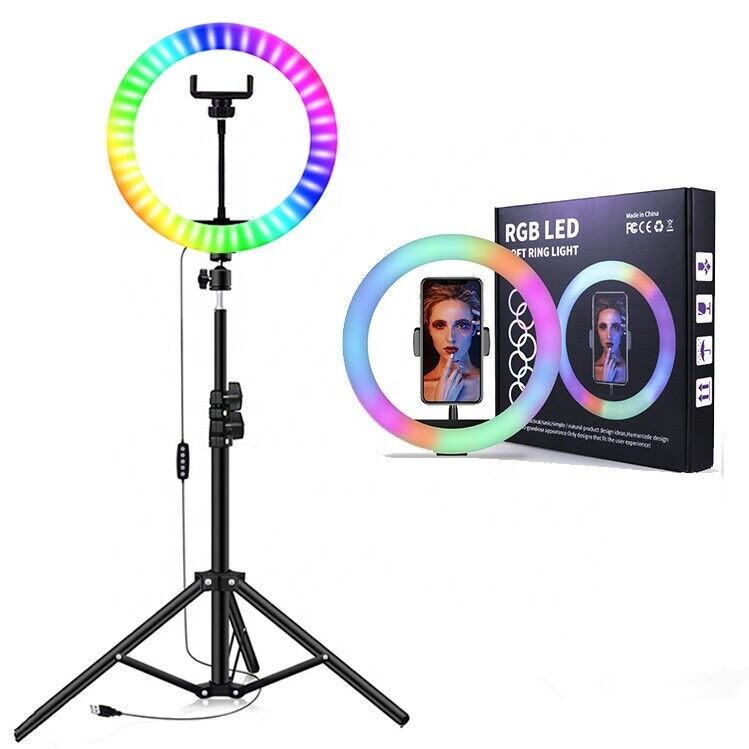 Ring Light RGB with Tripod 13